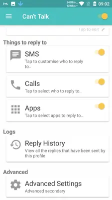 Can't Talk android App screenshot 4